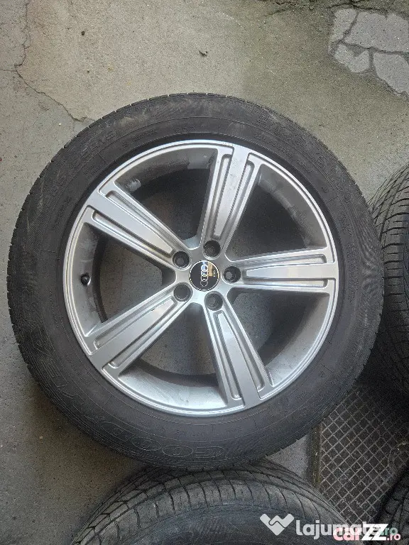 Jante aliaj originale Audi 19" S-Line A8 Q5 anvelope vara Goodyear 235/55 R19