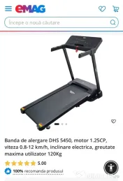 Banda de alergat electrică 