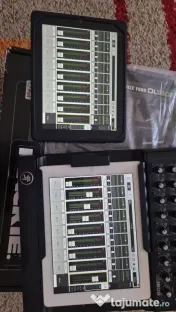 Vând Mixer Digital Mackie DL1608 – impecabil + 2 iPad-uri + Router Apple