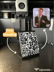 Brelocuri personalizate cu logo firmă QR etc 
