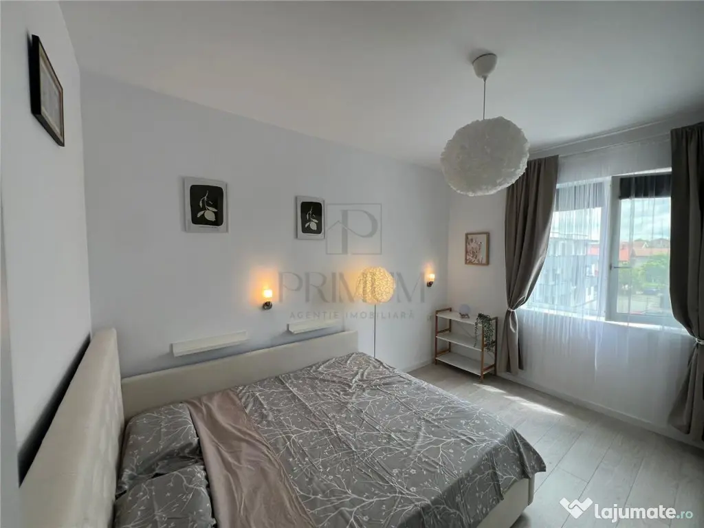 BRAYTIM - 2 CAMERE - ETAJ INTERMEDIAR - MOBILAT SI UTILAT -
