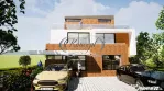 Duplex modern cu rooftop in Voronet
