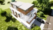 Duplex modern cu rooftop in Voronet 