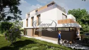 Duplex modern cu rooftop in Voronet 