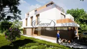 Duplex modern cu rooftop in Voronet 