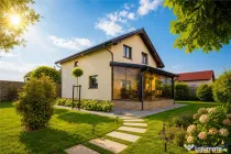 Vila cu atmosfera de resort:smart home, curte spectaculoasa,