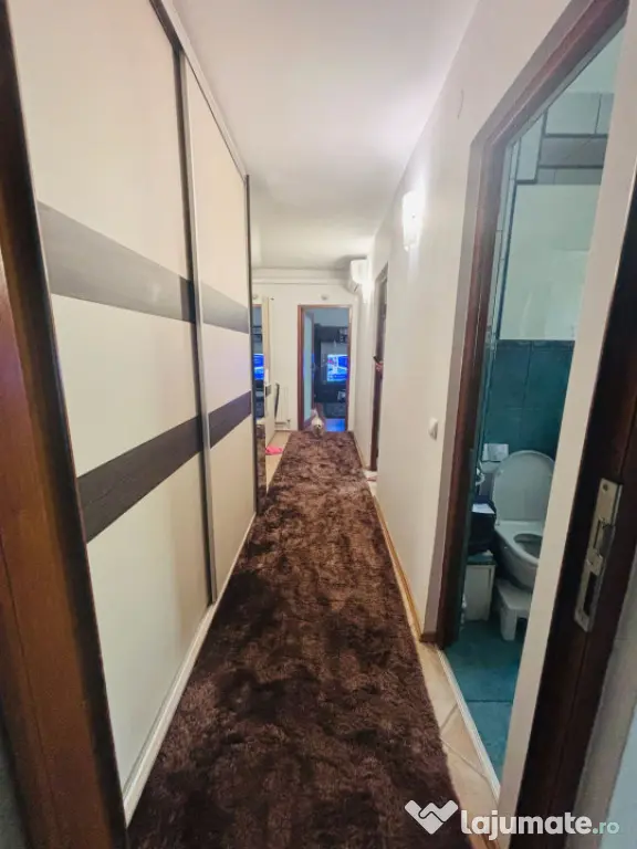Apartament 2 camere decomandat, centrală proprie, 54 mp, zo