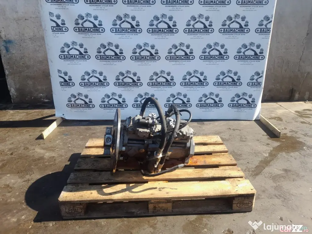 Pompa hidraulica KPM K3V112DTP1TLR excavator pe senile Fiat Kobelco E 215