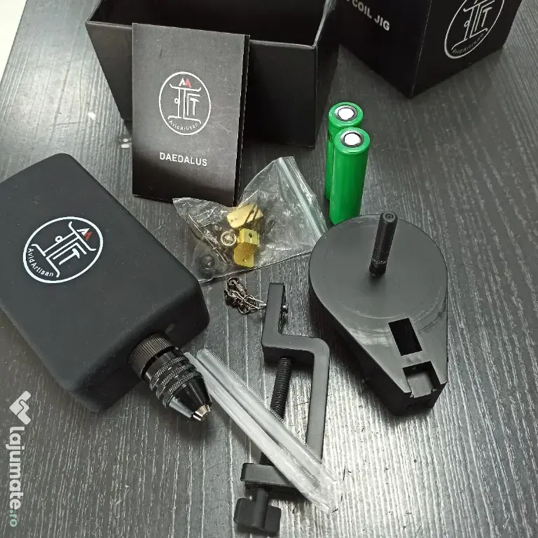 Kit complet coil building – Daedalus Pro + Coil Jig + Coil Master + sârme