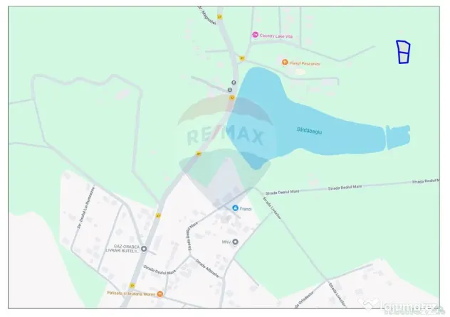 De vânzare teren intravilan 668 mp, Săldăbagiu de Munte