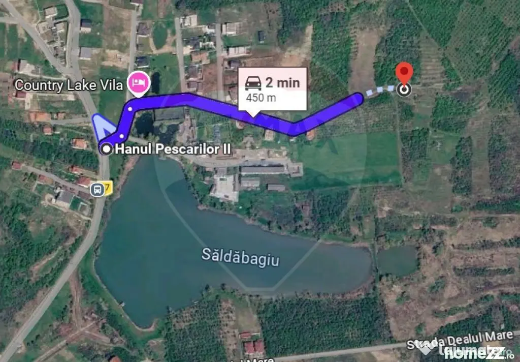 De vânzare teren intravilan 668 mp, Săldăbagiu de Munte