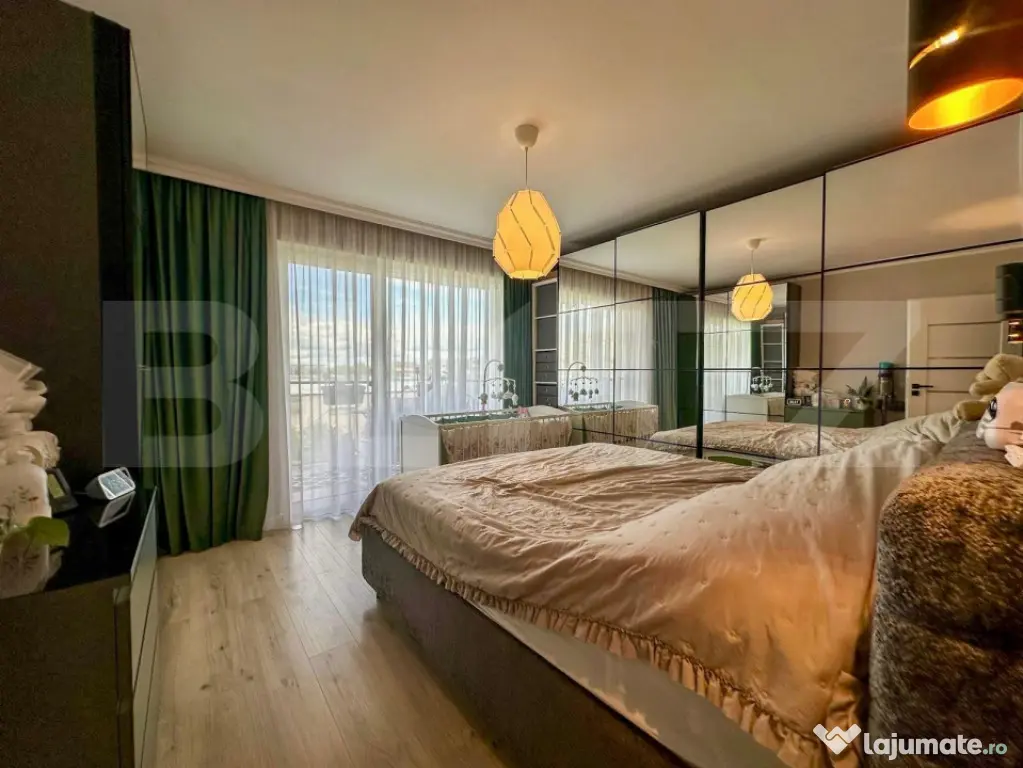 Apartament 2 camere, 59 mp, ultrafinisat, Intre Lacuri