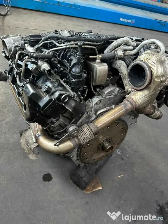 Motor Audi 3.0 TDI 272CP cod CRT, Euro 6, complet, se poate proba