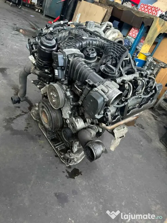 Motor Audi 3.0 TDI 272CP cod CRT, Euro 6, complet, se poate proba