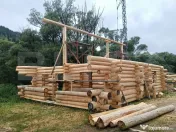 Casa din lemn rotund 150 mp in Vatra Dornei 
