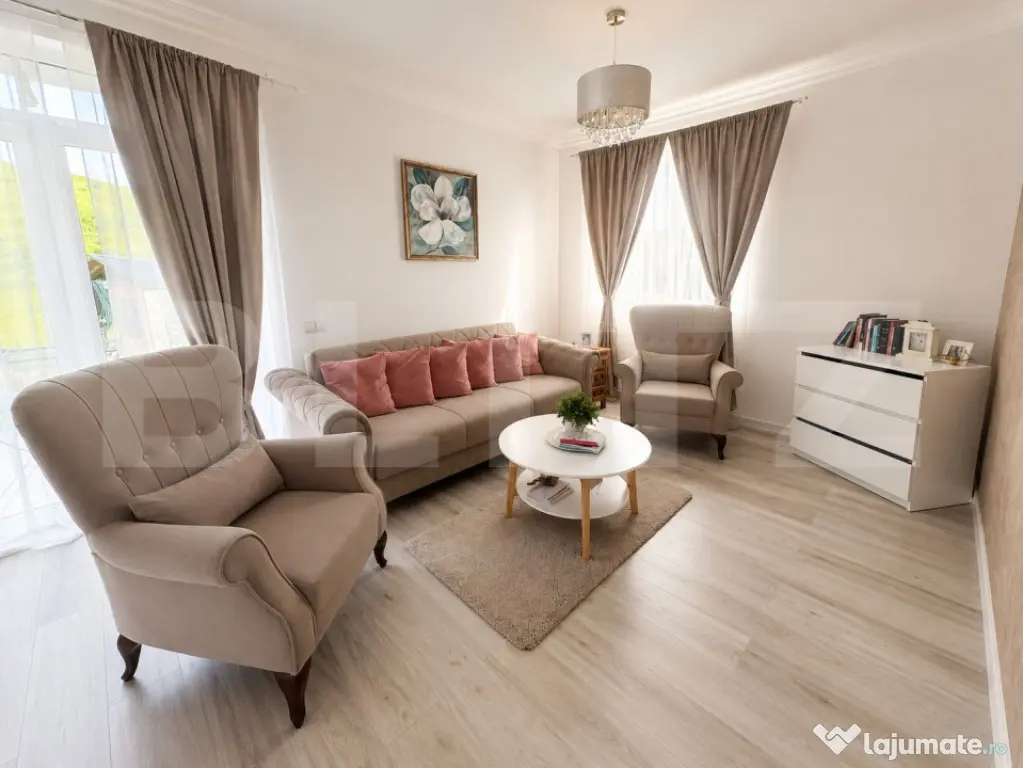Casă cochetă, complet mobilată și utilată | 580 mp tere