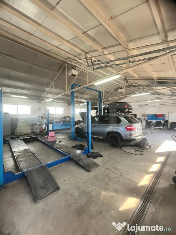 Hala industriala service Auto + Spatiu locativ P+1