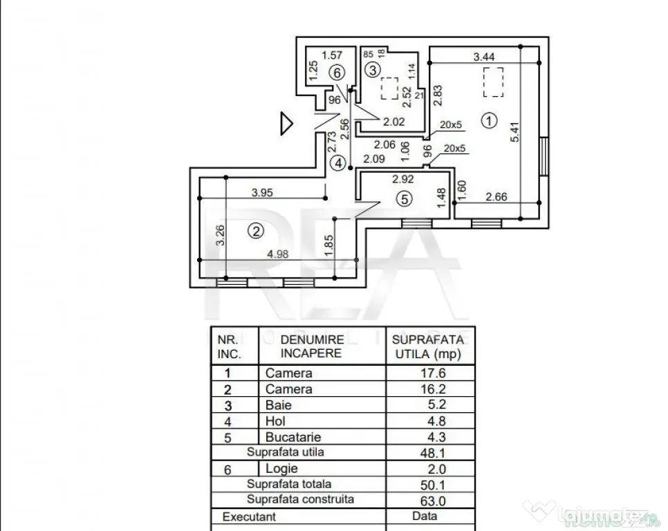 2 Camere | Domenii – Arcul de Triumf | Bloc Boutique