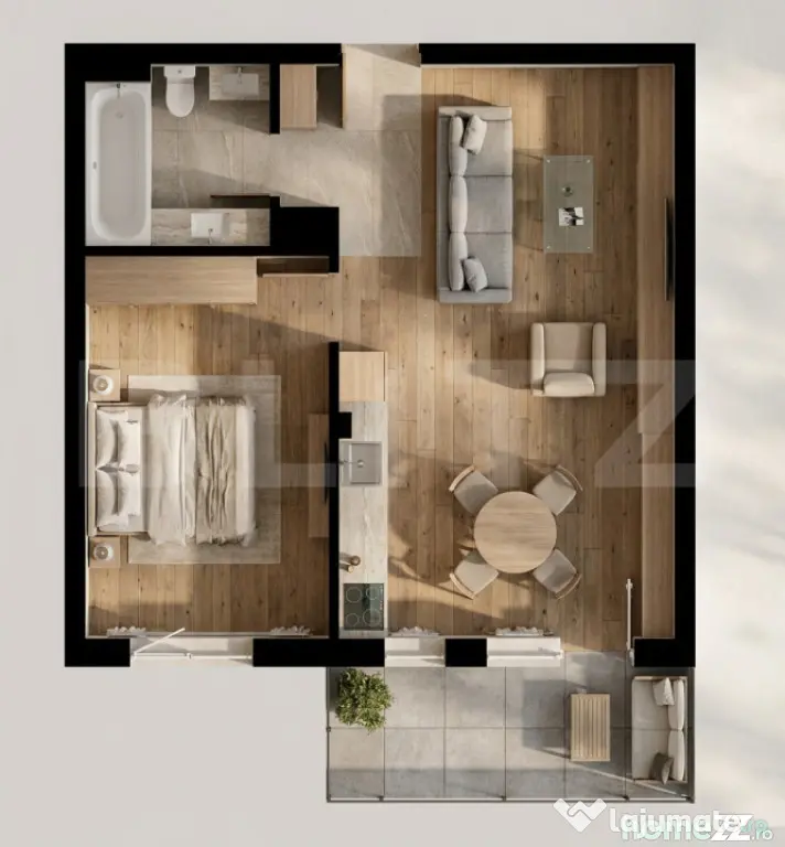 Apartament 2 camere, in curs de finisare, zona Vivo - Cluj-Napoca (Cluj)