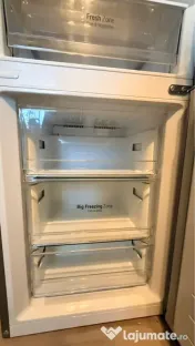 Frigider LG GBB61PZHZN – No Frost, gri, stare foarte bună 