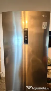 Frigider LG GBB61PZHZN – No Frost, gri, stare foarte bună 