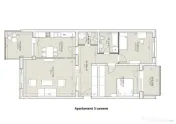 Apartament cu 3 camere decomandate 2 terase loc parcare 