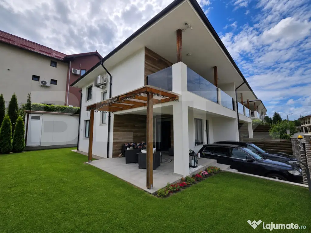 Duplex premium de vanzare , 120mp, 200mp teren, zona Dâmbul