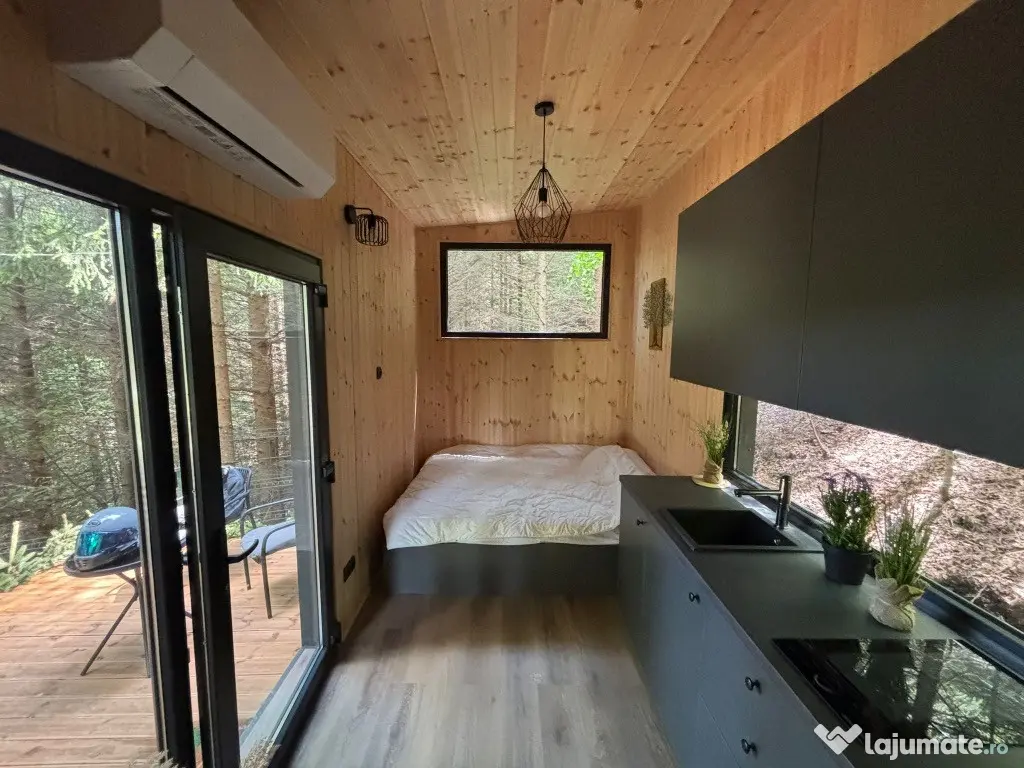 Casă mobilă tip Tiny House – Disponibilă Imediat! Sacele, Brasov