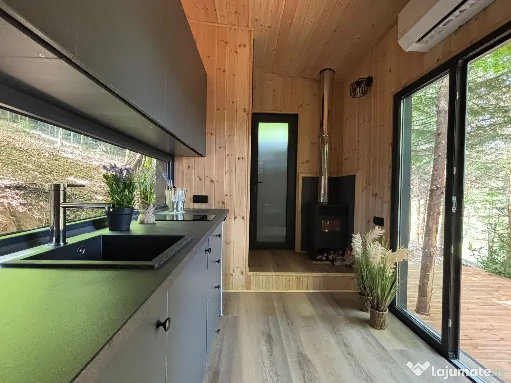Casă mobilă tip Tiny House – Disponibilă Imediat! Sacele, Brasov