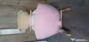 Balansoar ursulet  din plus cu spatar si sunete Moni Happy Bear 
