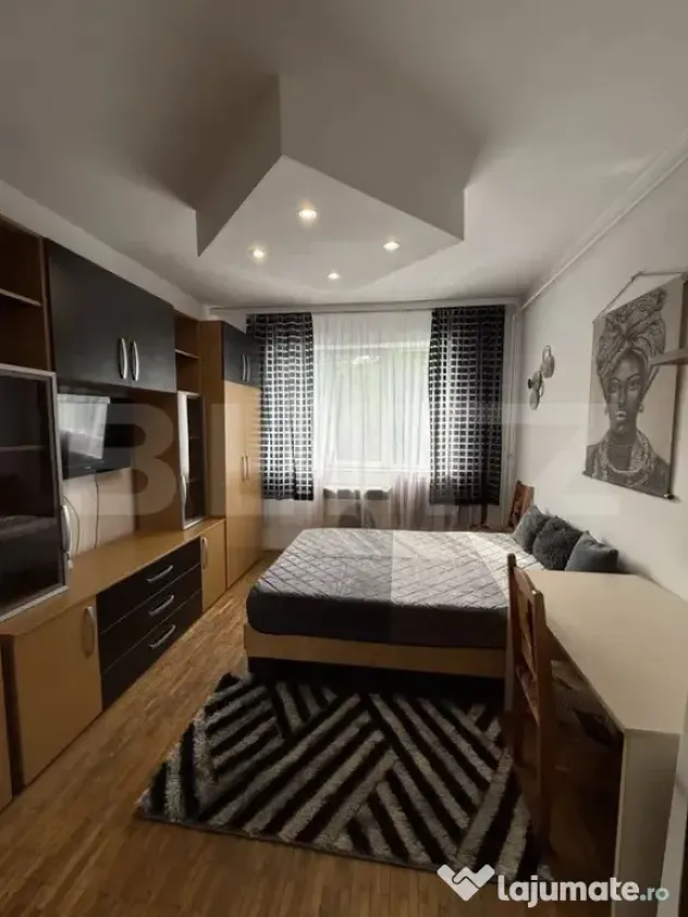 Garsonieră luminoasă, 20 mp, baie renovată, etaj intermed