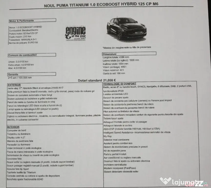 Ford Puma in GARANTIE