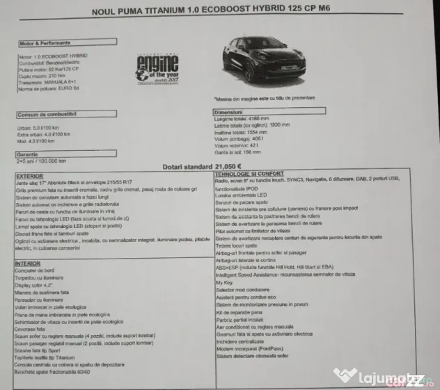 Ford Puma in GARANTIE