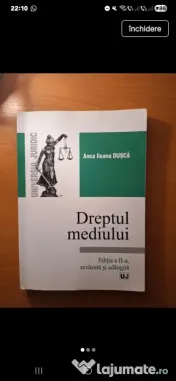 Dreptul Mediului - Anca Ileana Dusca 