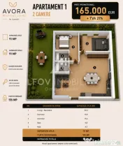 Avora Boutique Tunari - Apartamente 2 si 3 camere cu gradina 