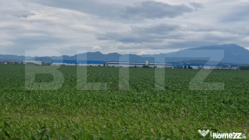Teren extravilan posibilitate de a trece in intravilan zona - Ghimbav (Brasov)