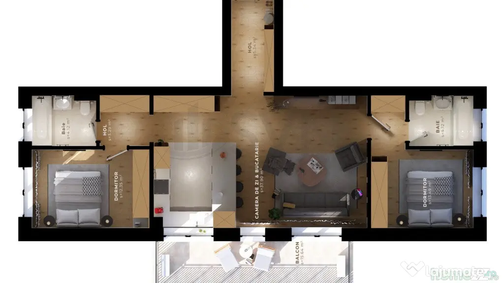 Tunari I Sunlight Residence I 3 Camere Modern - Tunari (Bucuresti-Ilfov)