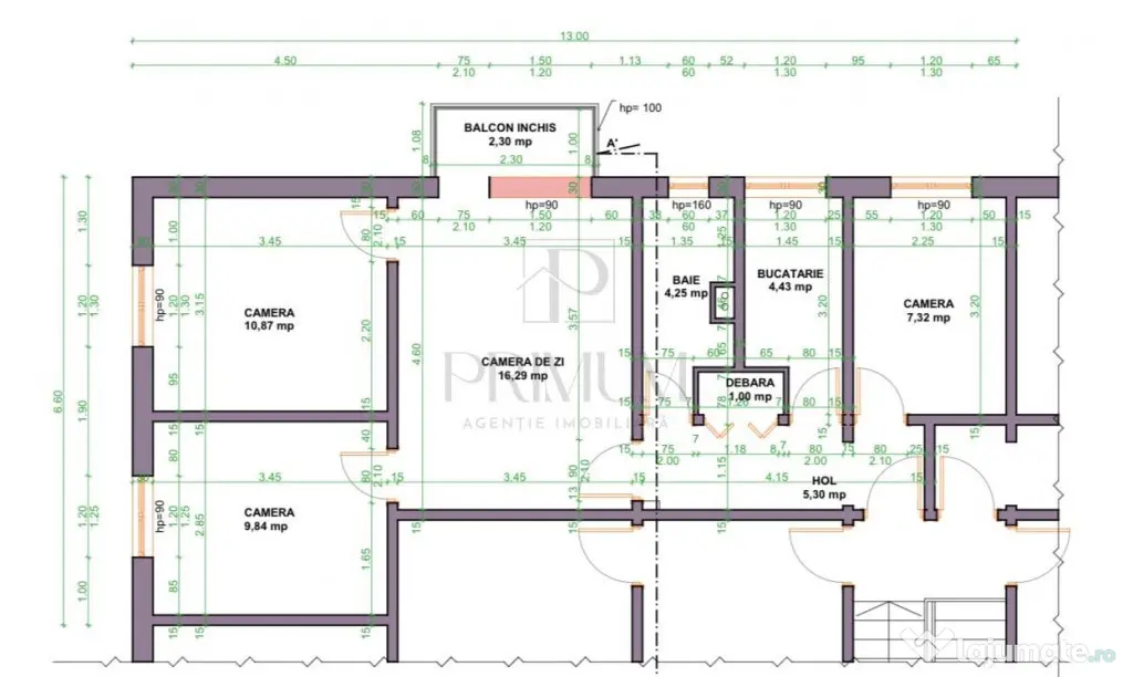 TIPOGRAFILOR - 4 Camere - RENOVAT - Centrala proprie - Clima