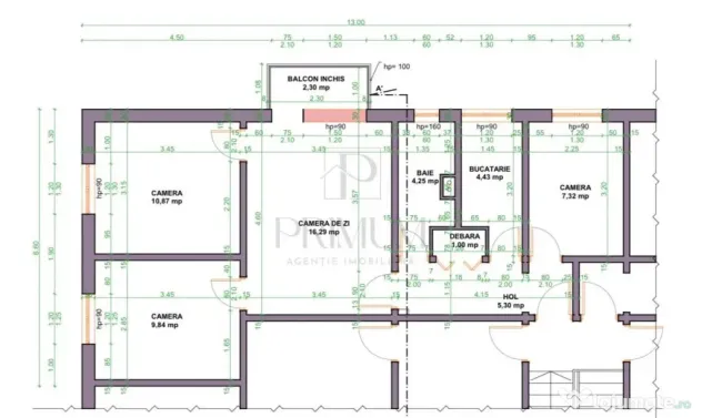 TIPOGRAFILOR - 4 Camere - RENOVAT - Centrala proprie - Clima