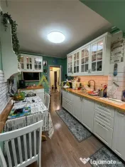 Apartament 3camere mobilat si utilat Metrou 1 decembrie 15mi 