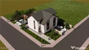 Duplex 4 camere - dormitor la parter - doua fronturi stradal 