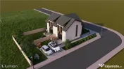 Duplex 4 camere - dormitor la parter - doua fronturi stradal 