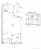 Garsonieră modernă, complet renovată – Zona Lăpuș, ap 