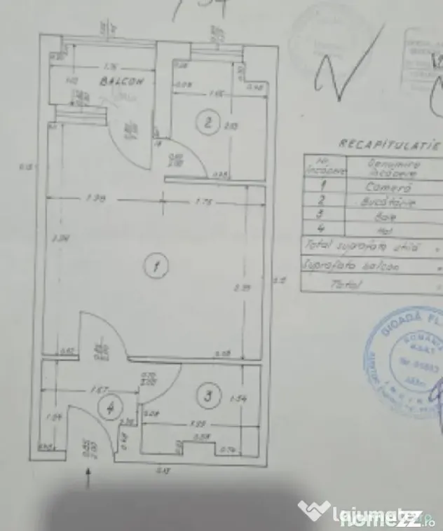 Garsonieră 22 mp, complet renovată, zona Lăpuș - Electr - Craiova (Dolj)