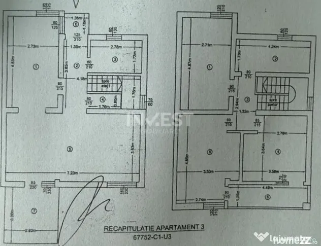 Casă cu 4 camere Central Valea Lupului