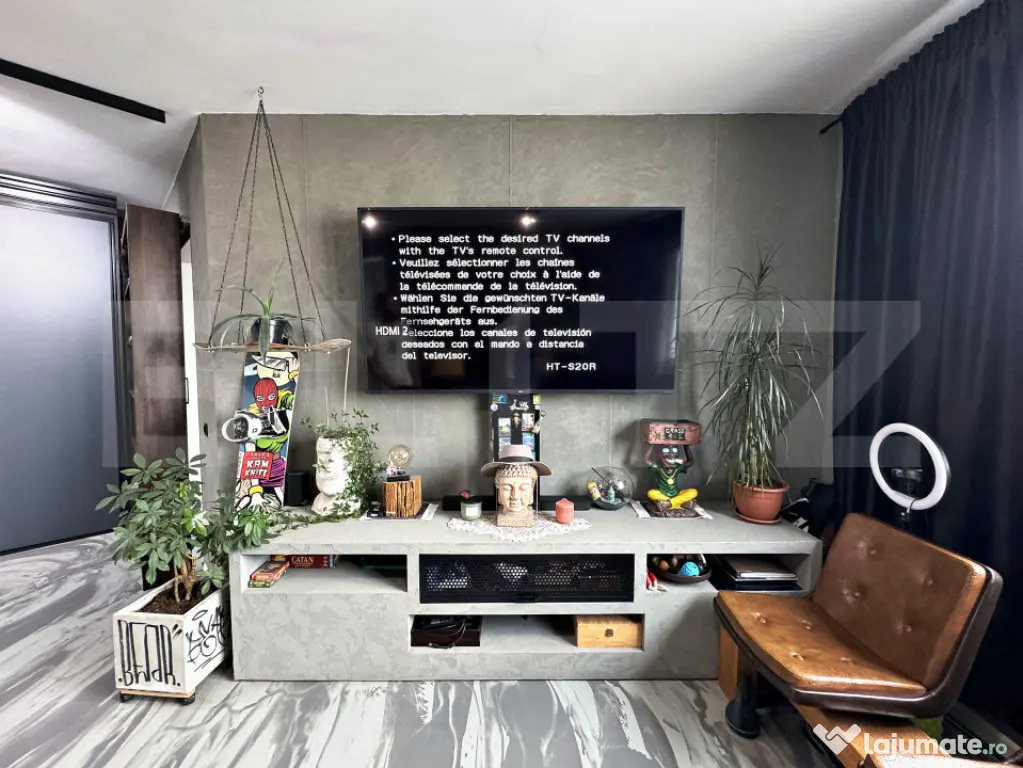 Apartament Luxury în stil industrial, 62 mp, zona Vivo