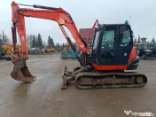 Miniexcavator Kubota KX080-4 , 2018 , 8 tone 