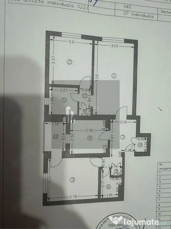 Apartament decomandat 3 camere Dristor
