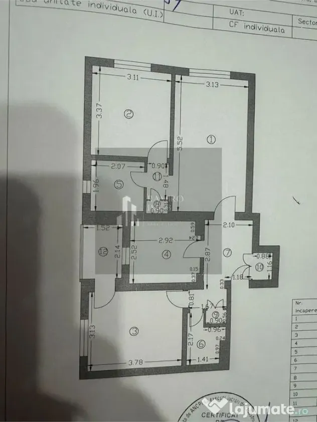 Apartament decomandat 3 camere Dristor