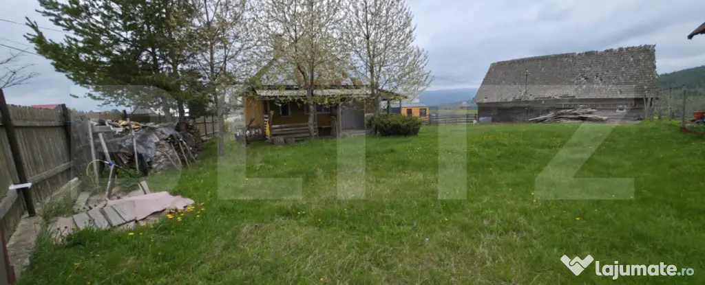 Teren 10.000 mp, cu 2 case, de vacanta, zona Măguri-Răcăt